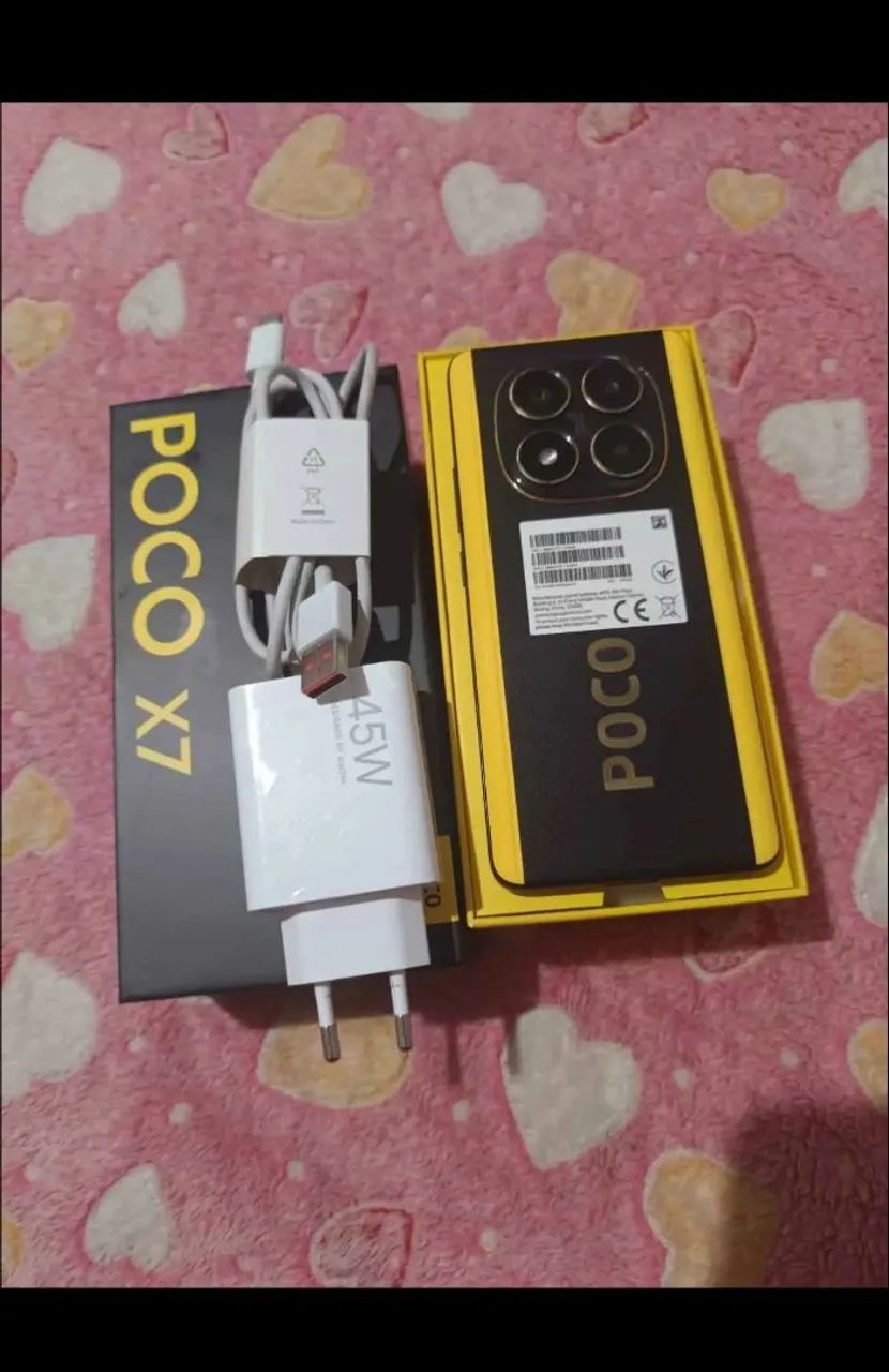 Poco x7 256 gb 8 de ram - Foto 2