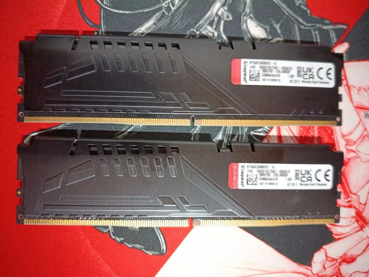 Kit Memória Kingston Fury Beast DDR5 16GB (2x8GB) 6000MHz CL36 - Foto 4
