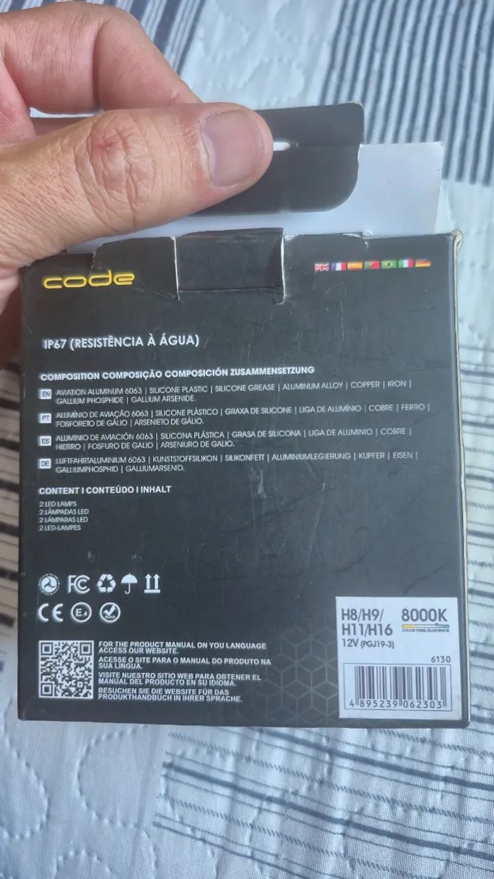 Super Led Code H8 8000K  - Foto 4