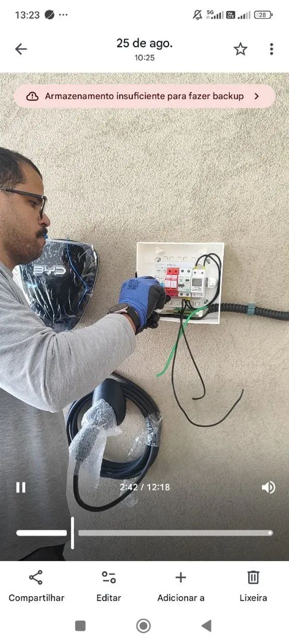 INSTALAÇÃO CARREGADORES ELÉTRICOS  WALLBOX - Foto 5