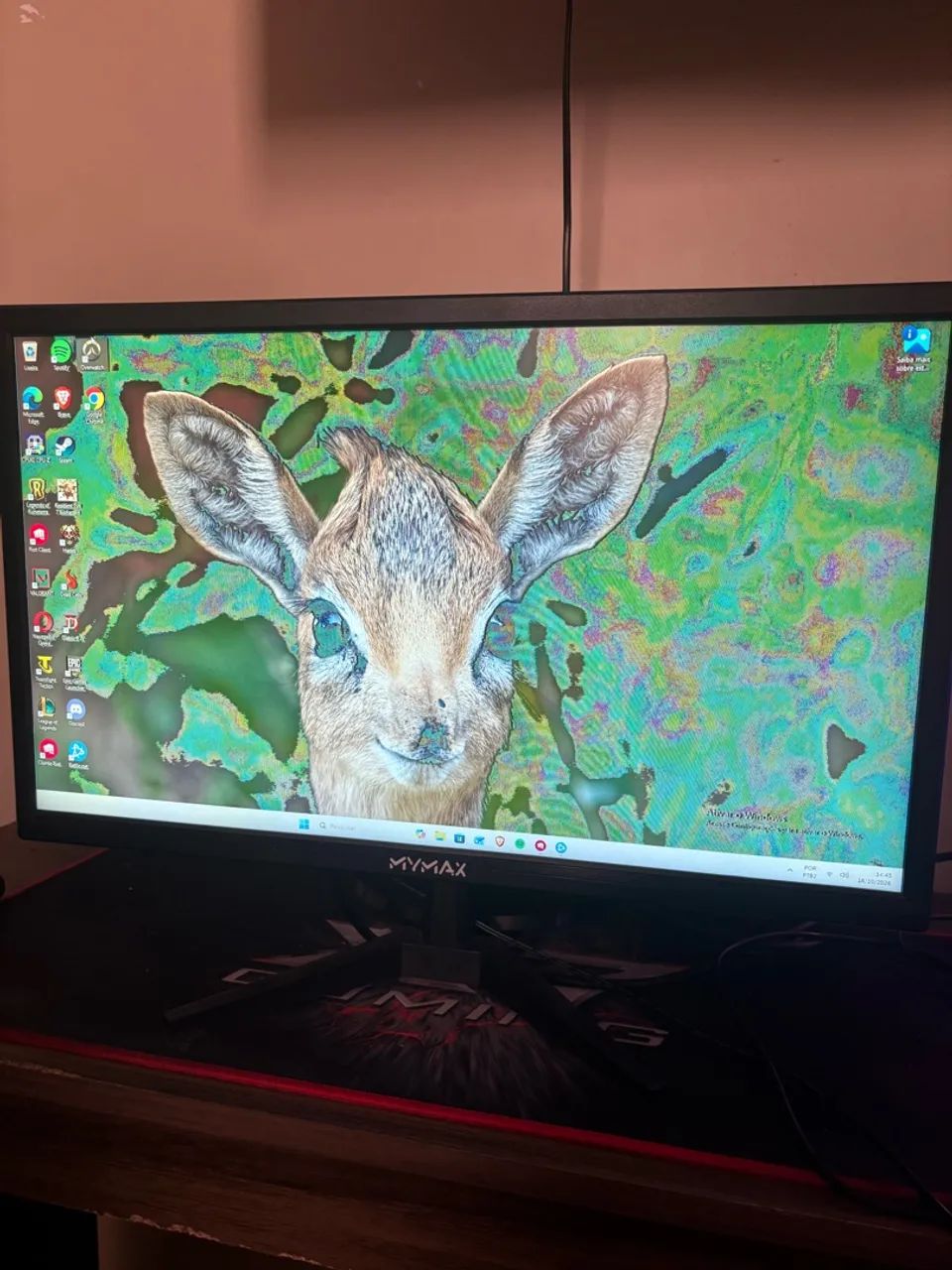 Monitor MYYMAX 21 polegadas - Com defeito na tela - Foto 2