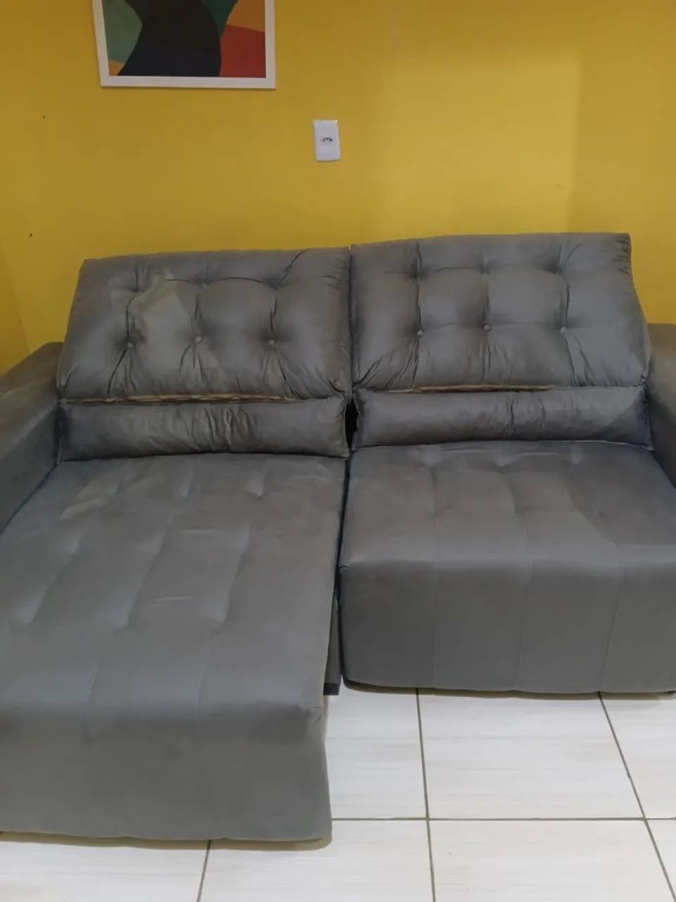 Sofá retrátil reclinável  - Foto 5