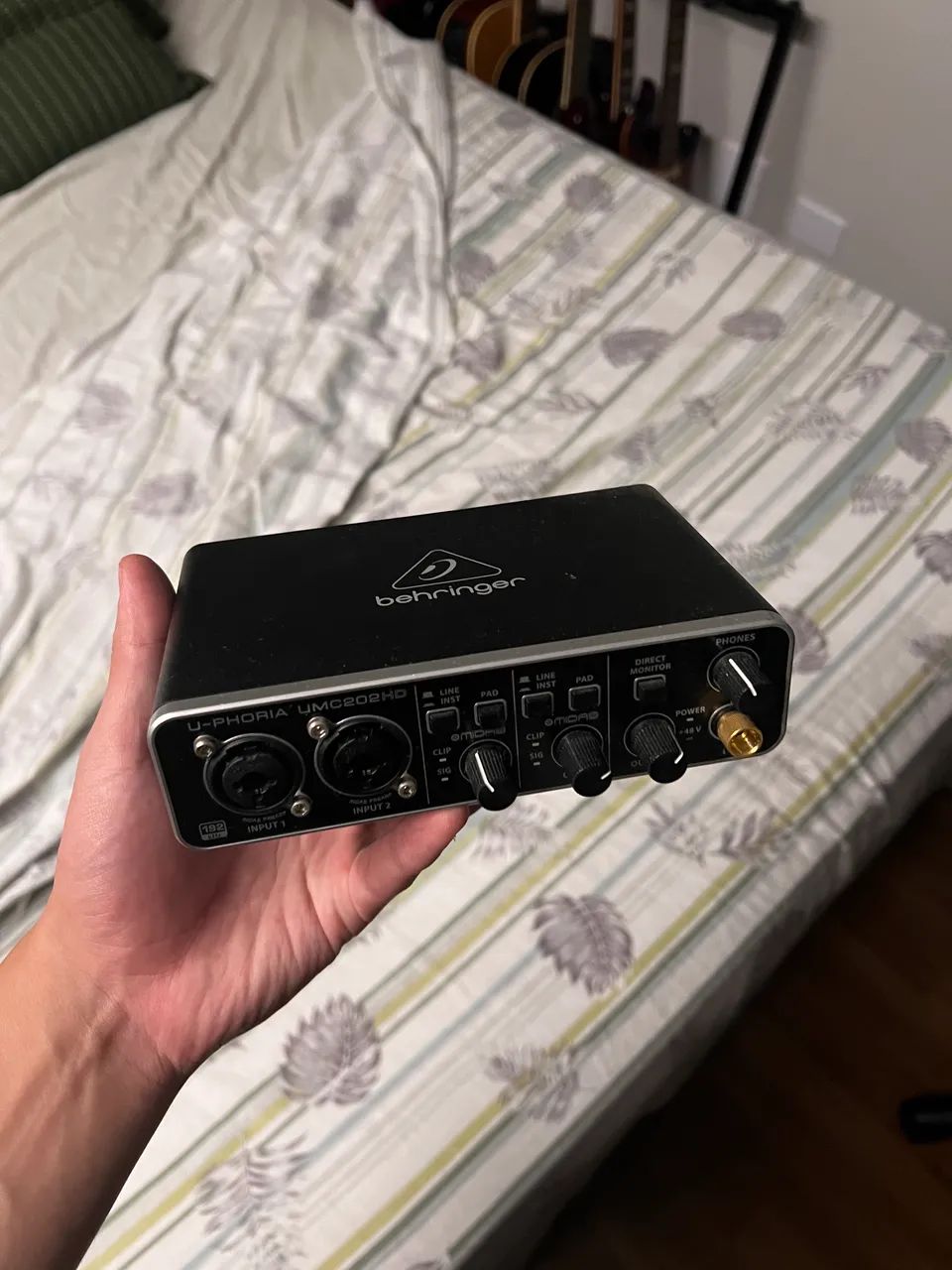Interface de audio Behringer U-PHORIA UMC202HD