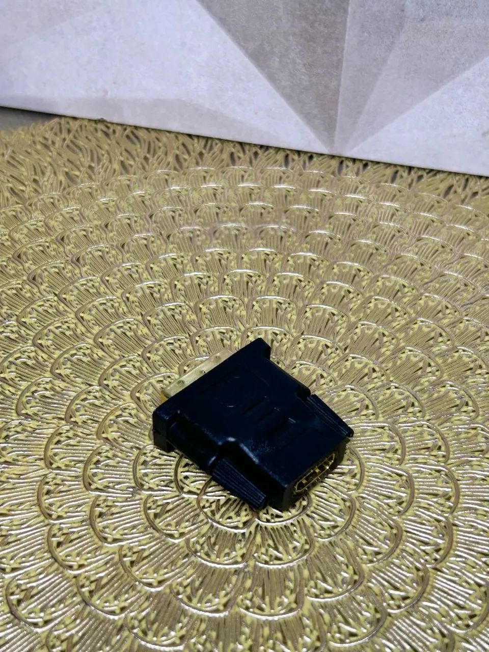 Adaptador DVI Macho para HDMI Fêmea Bidirecional - Foto 3