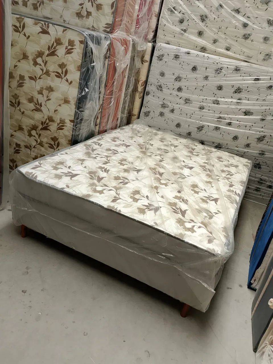 Cama box casal 10cm de espuma  - Foto 3