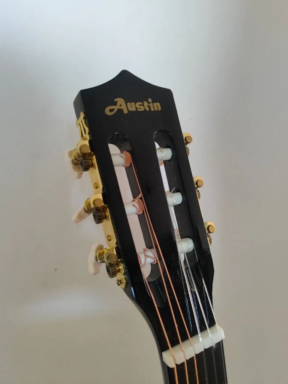 Violão preto da Austin - Foto 2