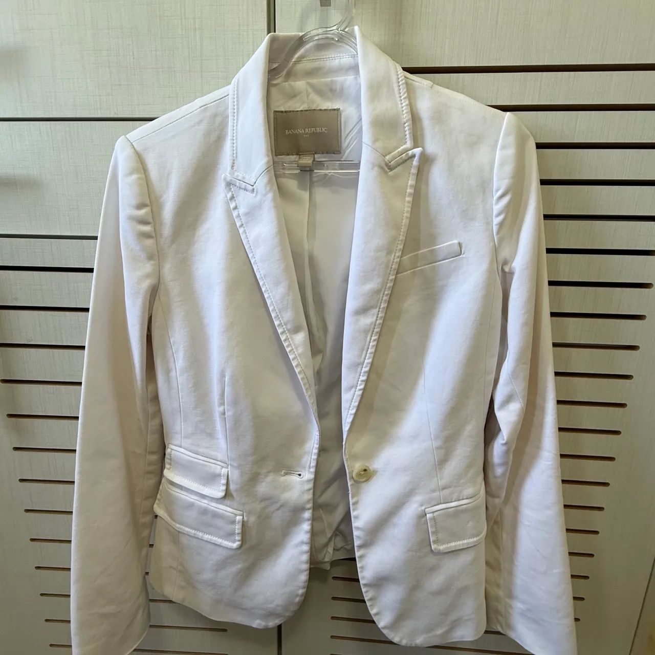 Blazer branco Banana Republic TAM PP - Foto 4