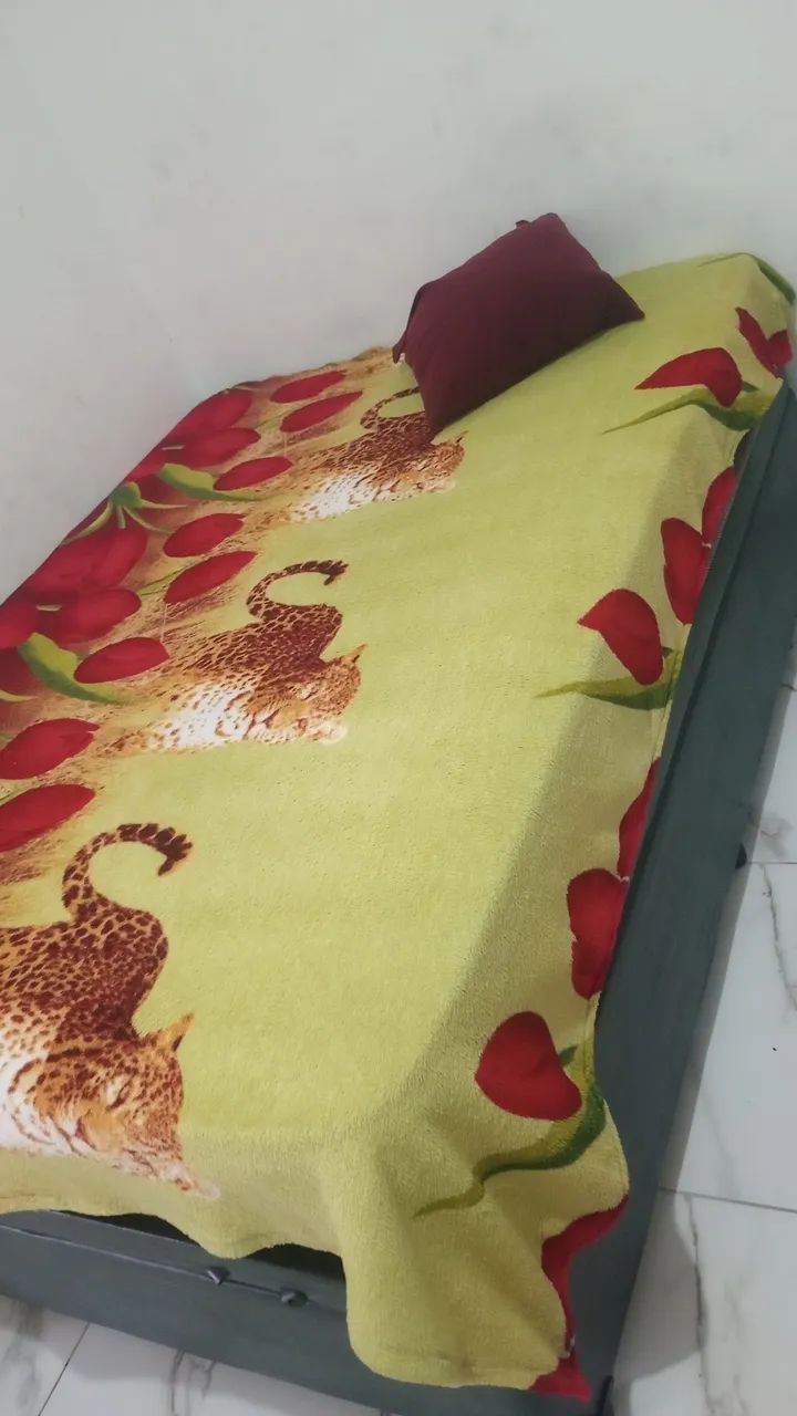 Cama baú com colchão  - Foto 4
