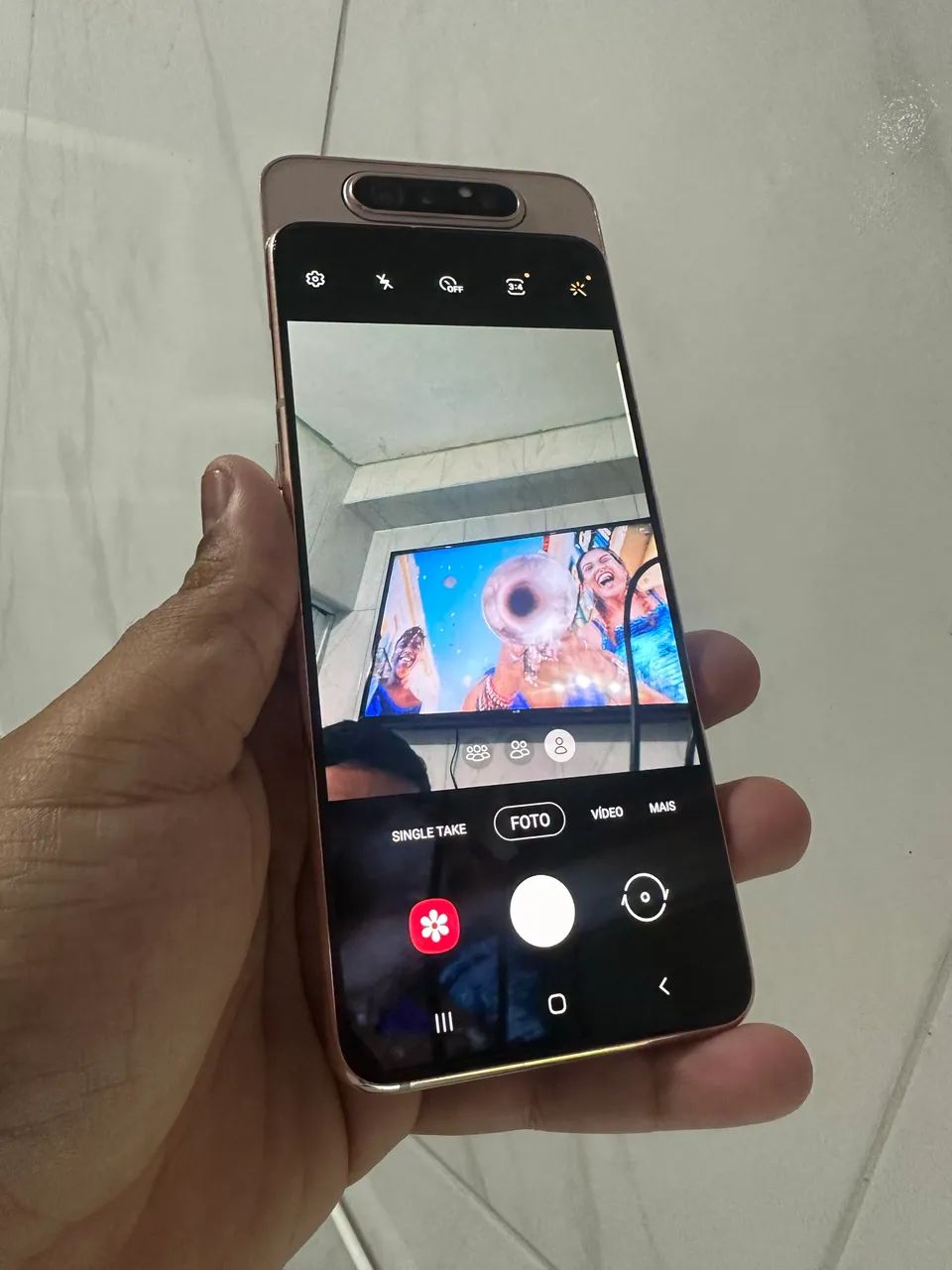 Celular Samsung a80 todo original  - Foto 2