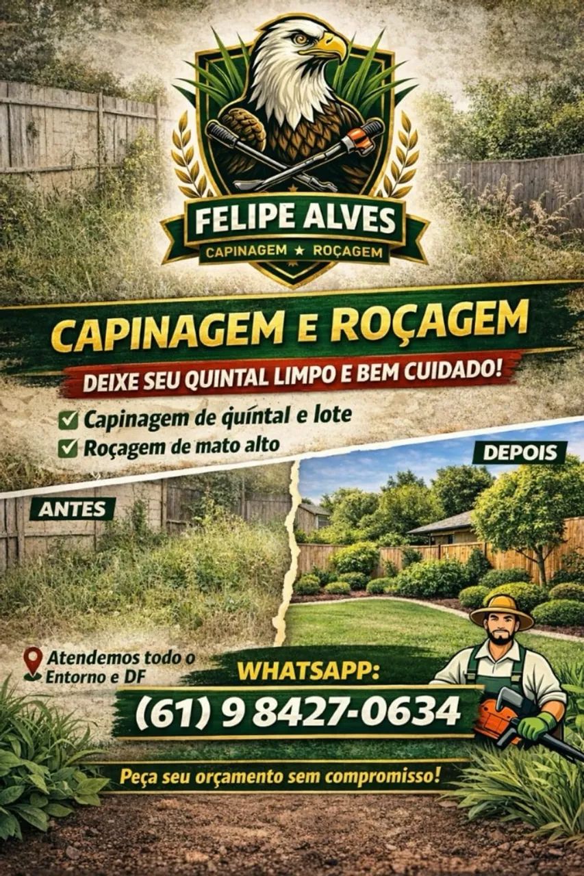 Serviços de roçagem, capina e jardinagem  - Foto 2