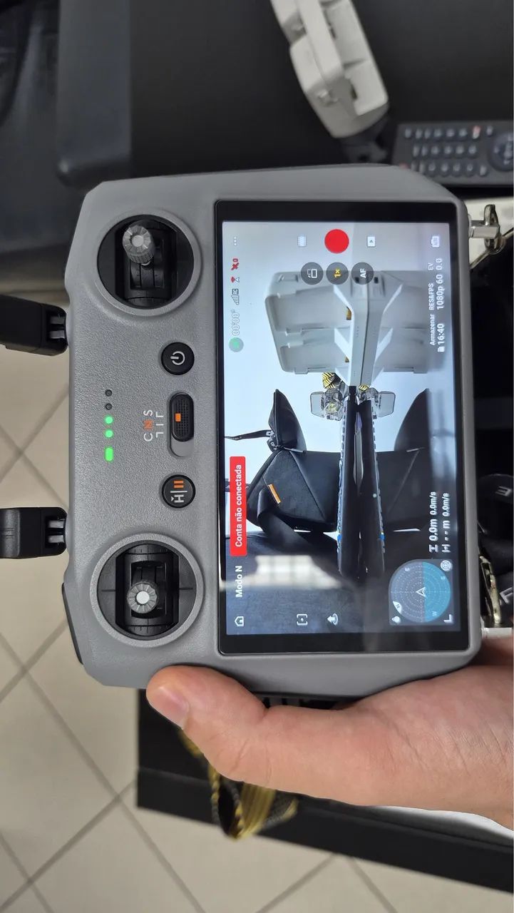 Drone DJI Flip Fly More Combo - 3 Baterias + Controle com Tela - Na Garantia   - Foto 2