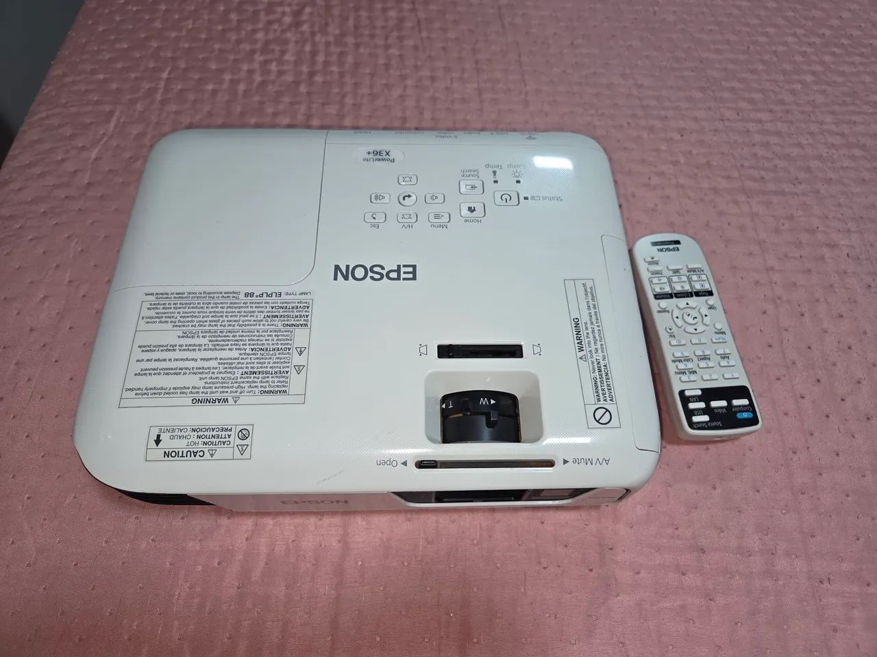  PROJETOR EPSON X36+ - FUNCIONANDO PERFEITAMENTE