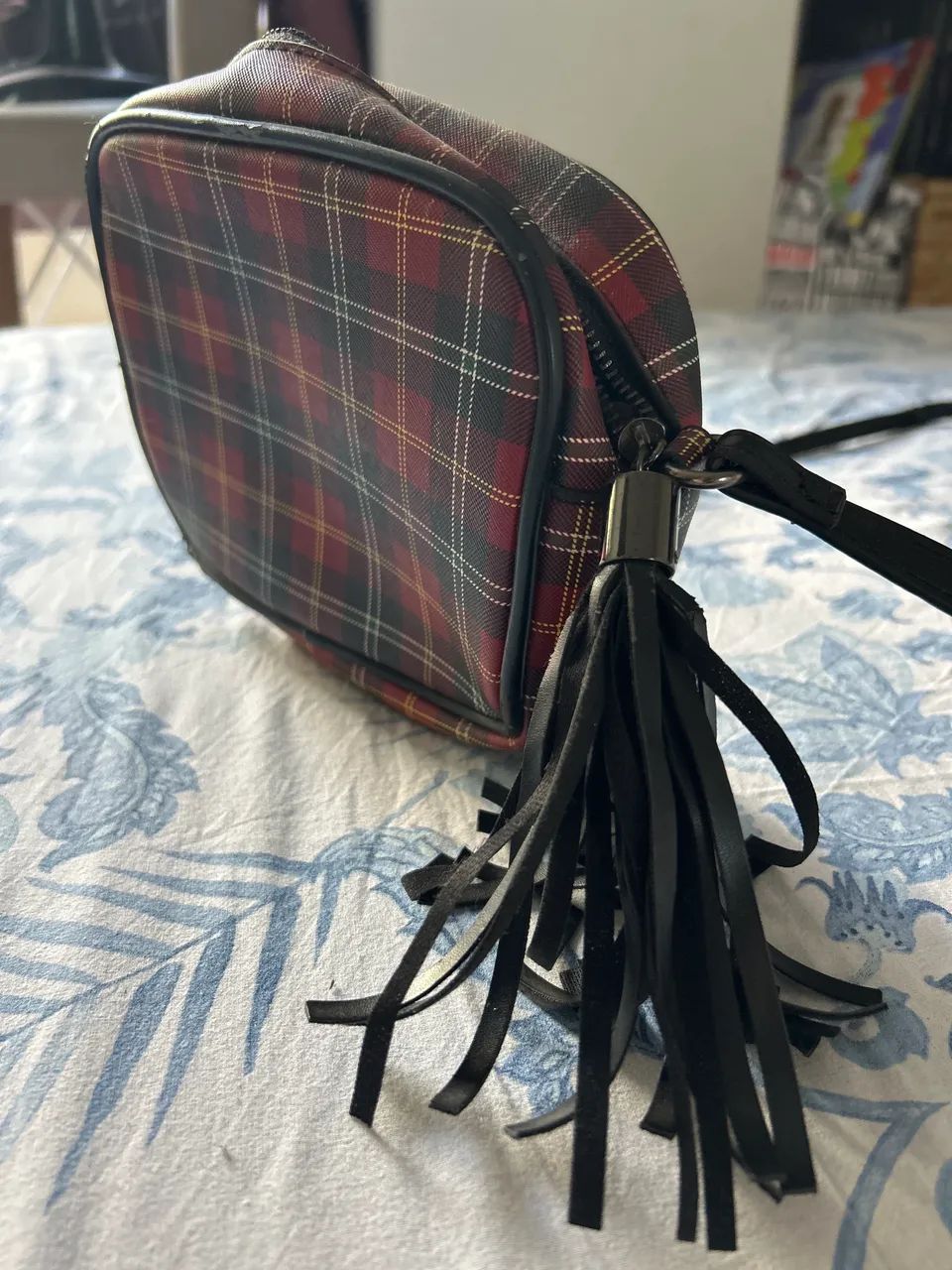 Bolsa xadrez elegante - Foto 2