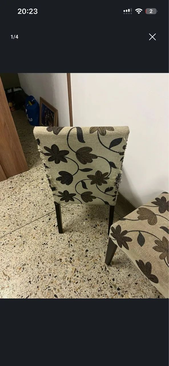 Vendo cadeiras para mesa de jantar - Foto 2