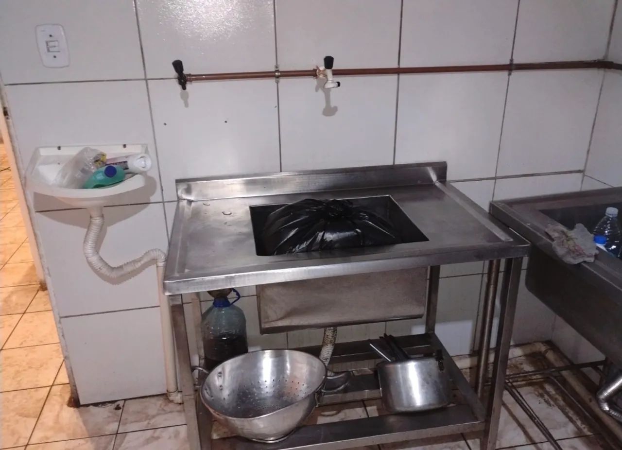 Pia de inox industrial 