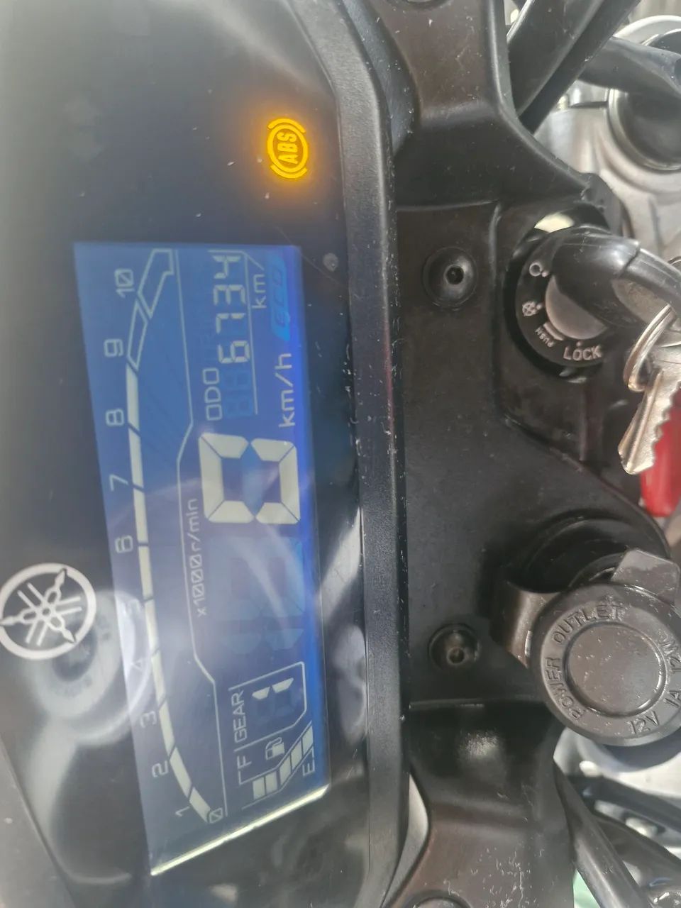 Moto em estado de zero