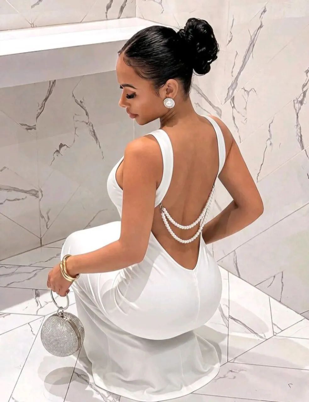 Vestido costa aberta - Foto 2