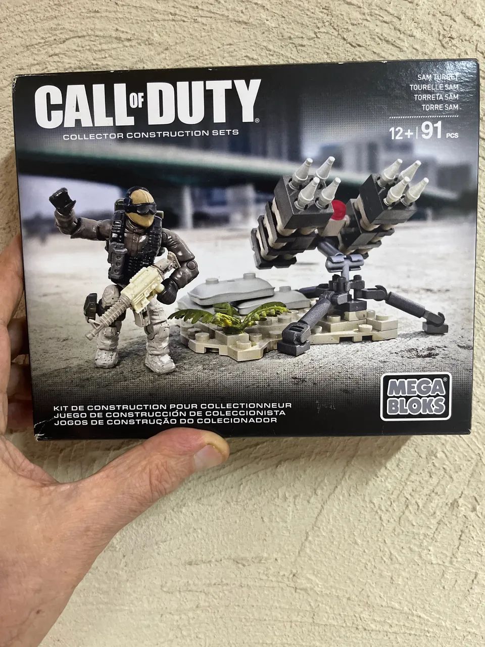 Blocos de Construção Call of Duty Mega Bloks SAM Turret