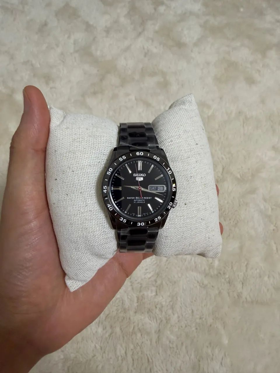 Seiko 5 black thunder  - Foto 2