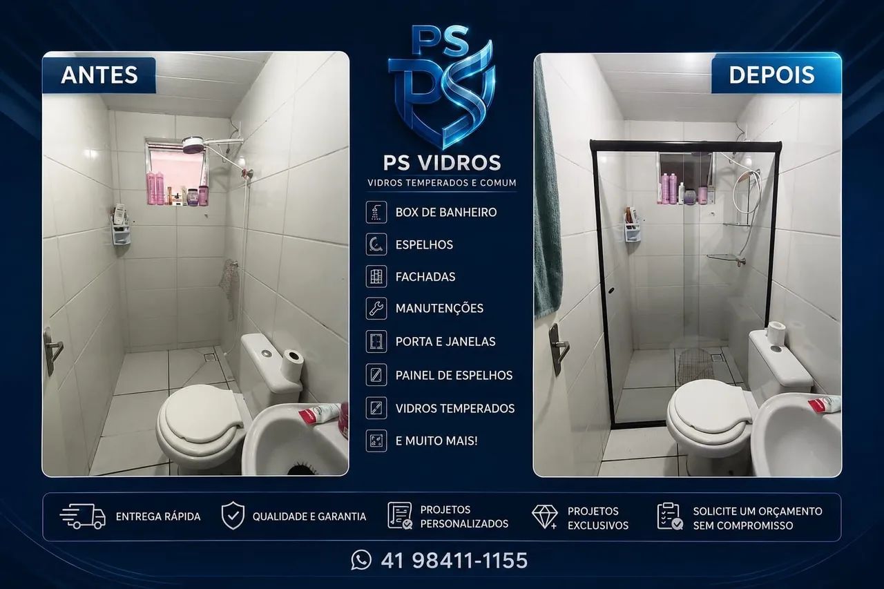 PS vidros temperados e comum  - Foto 5