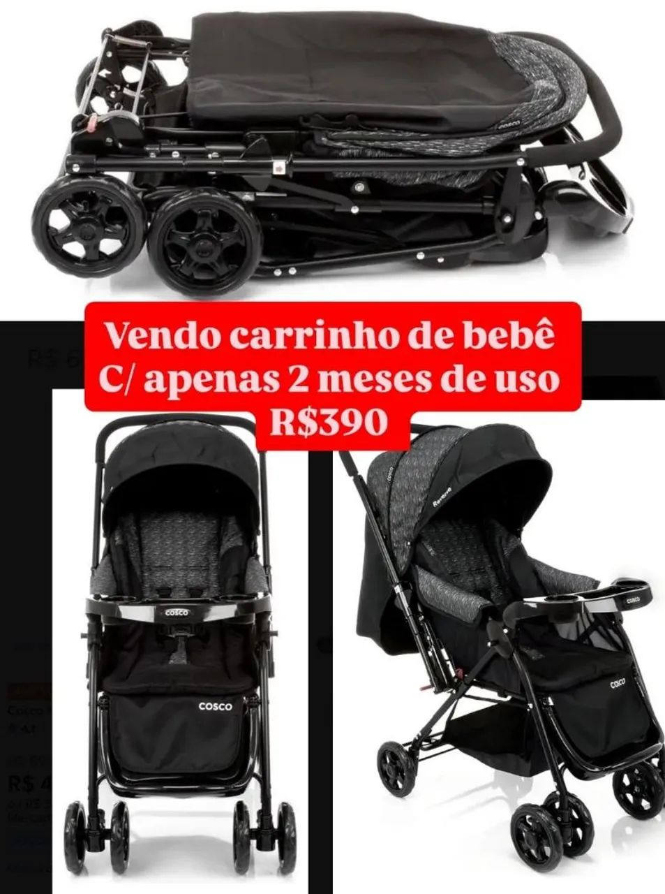 Carrinho de bebê 