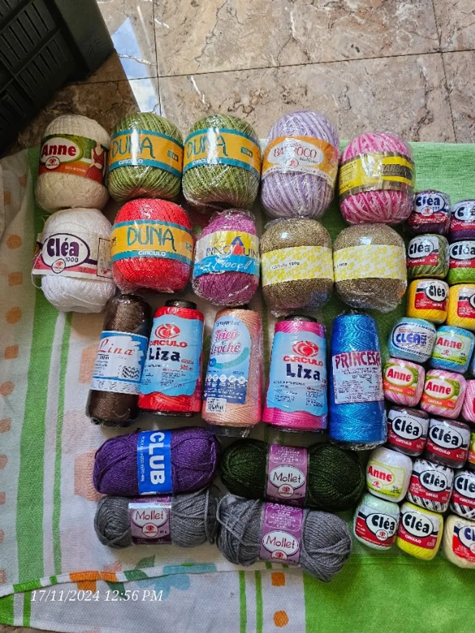 Linhas novas p crochê e tricô  - Foto 4