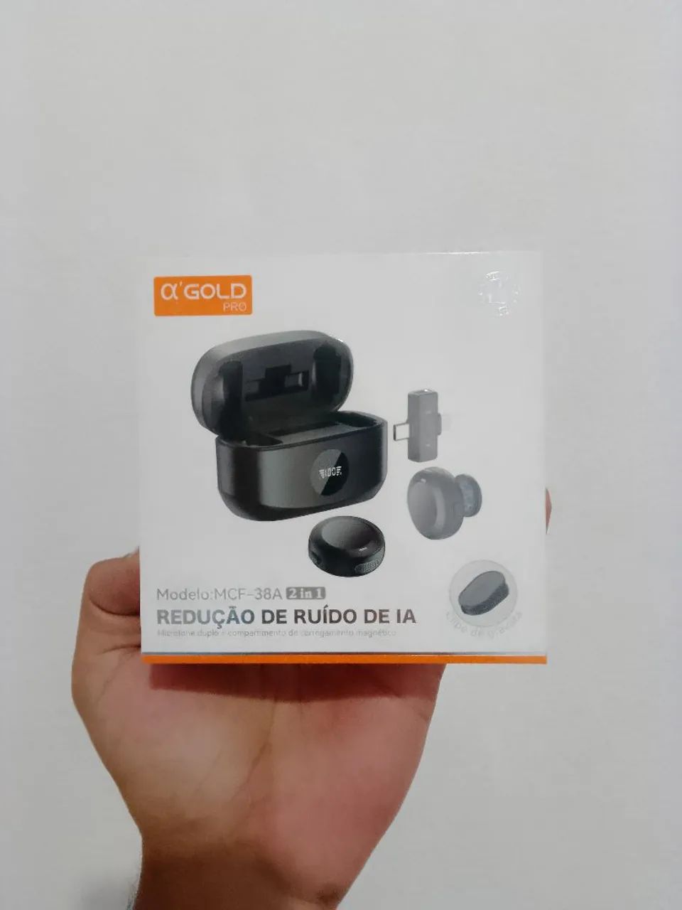 Microfone De Lapela Duplo 