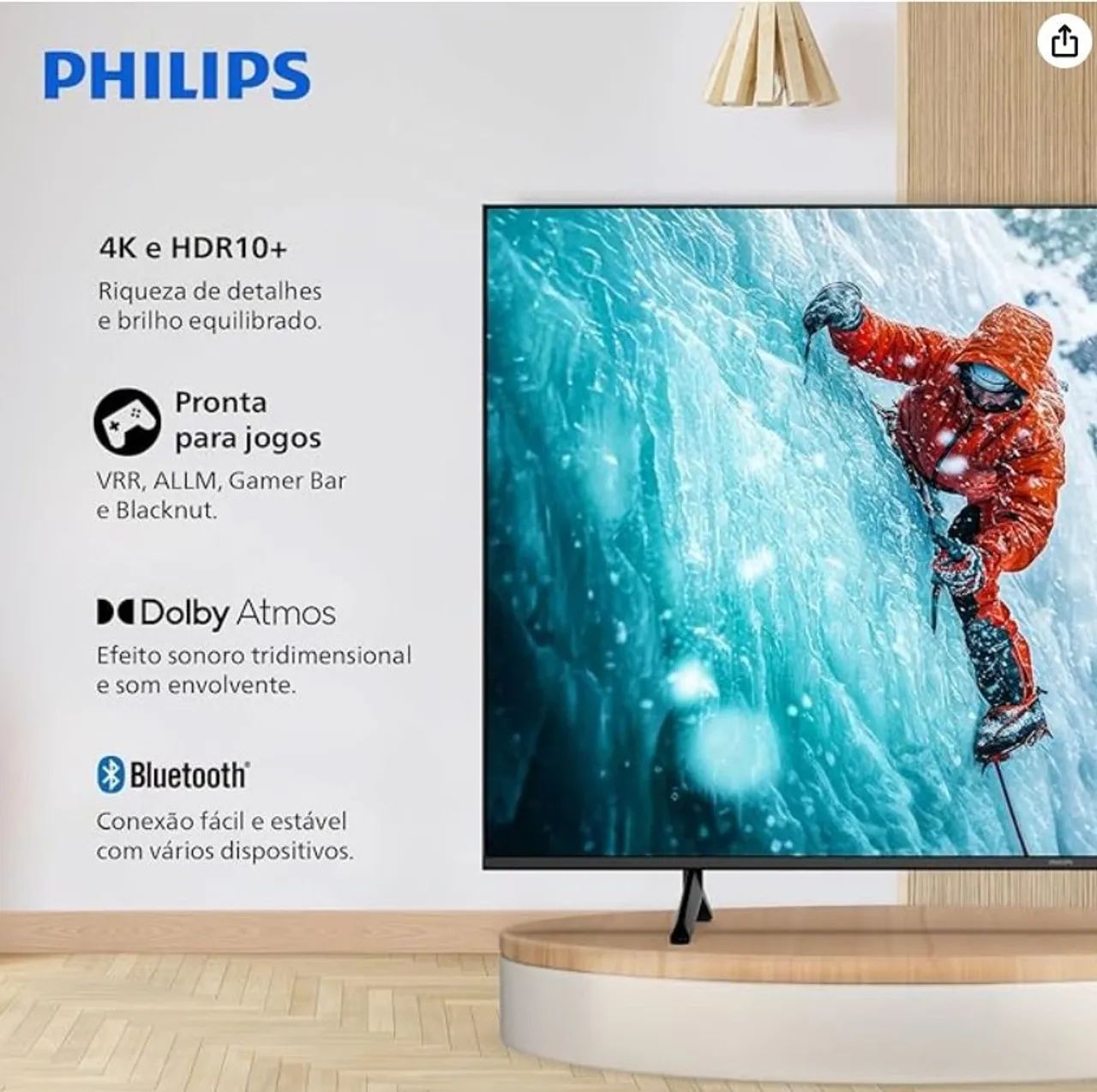 Smart TV Philips 50" - Foto 2