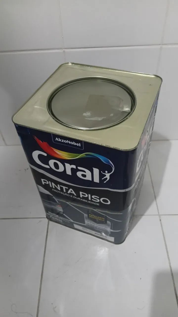 Tinta piso  Coral 18L (branco) - Foto 2