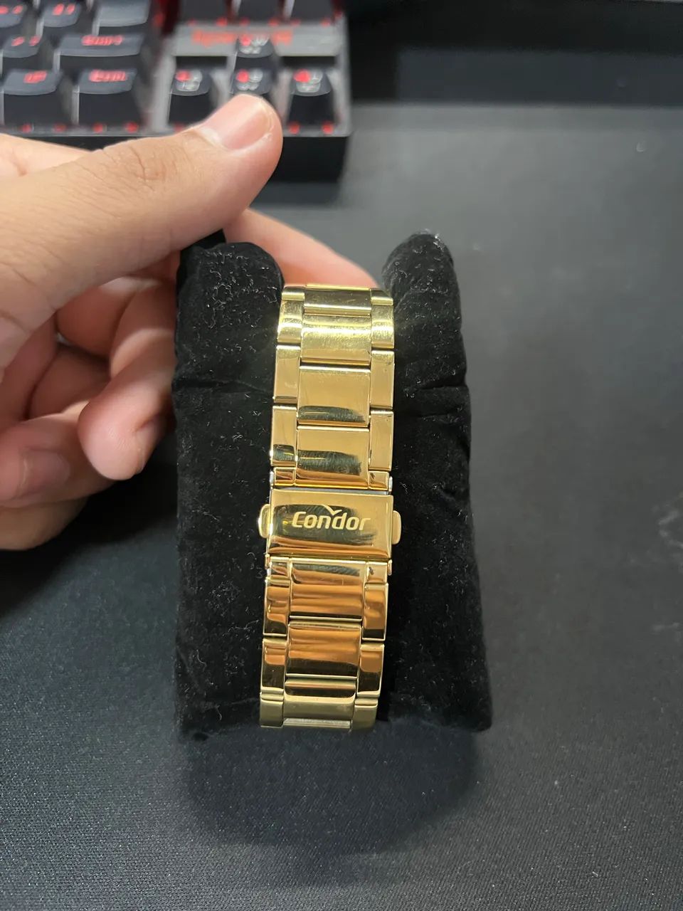 Relógio Condor Dourado Original - Foto 4