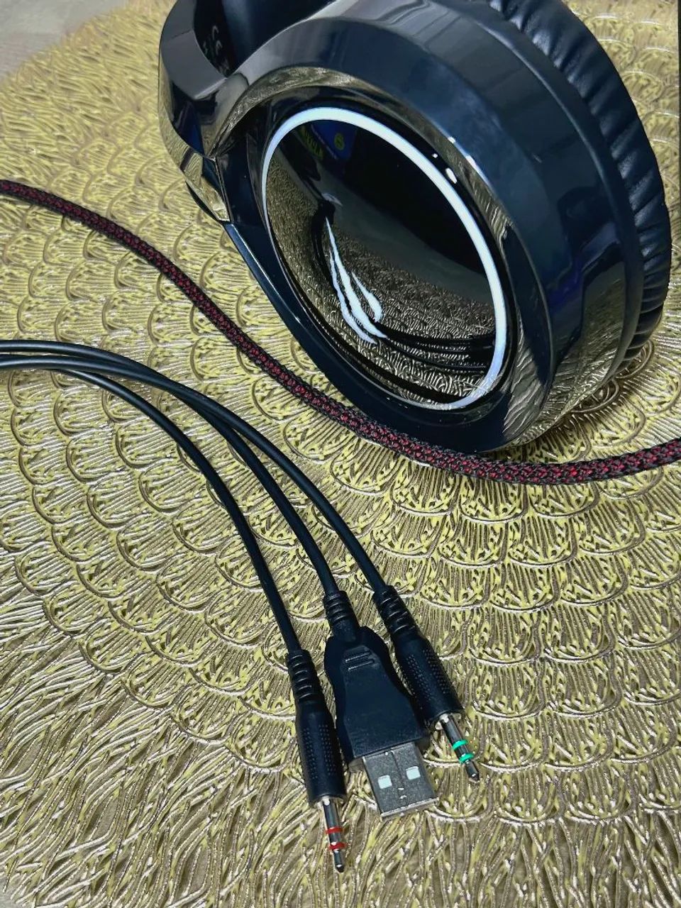 Headset Havit com Fio - Conforto, Qualidade e Estilo RGB - Foto 5