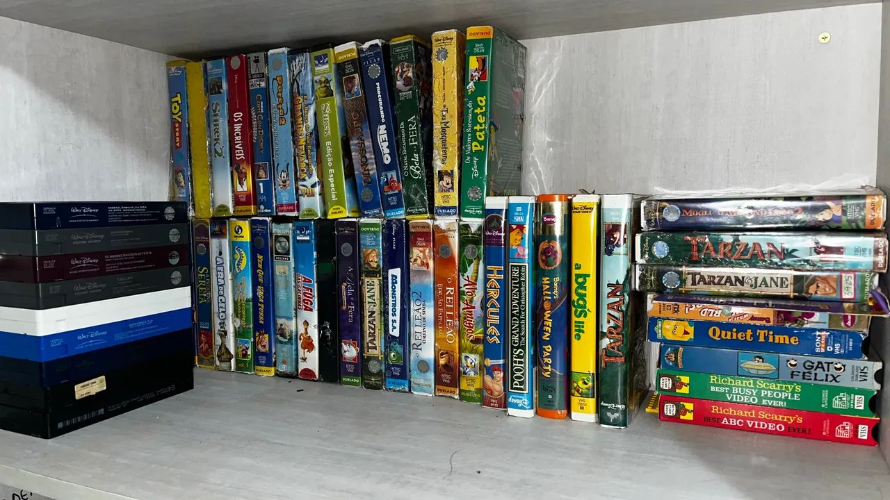 Coleção de VHS