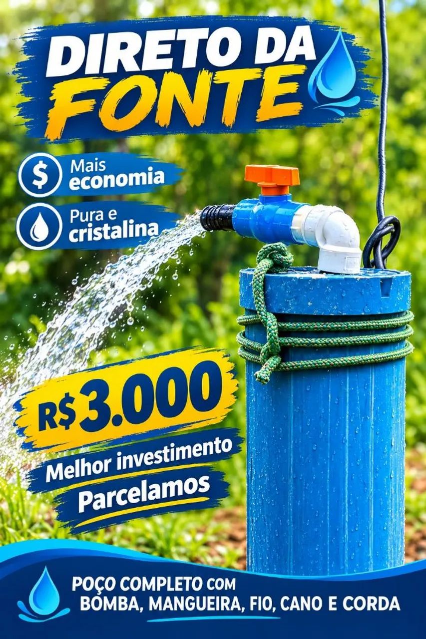 Poço artesiano 