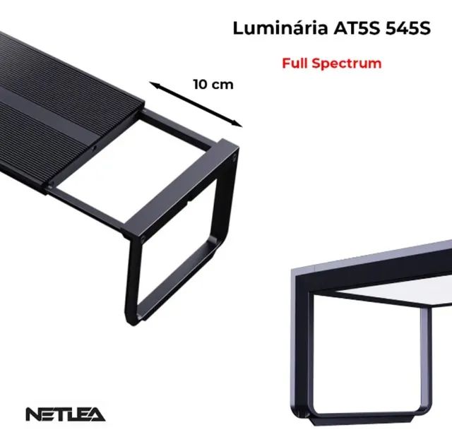 Luminária Led Netlea AT5S 545S Full Spectrum 45cm  - Foto 6