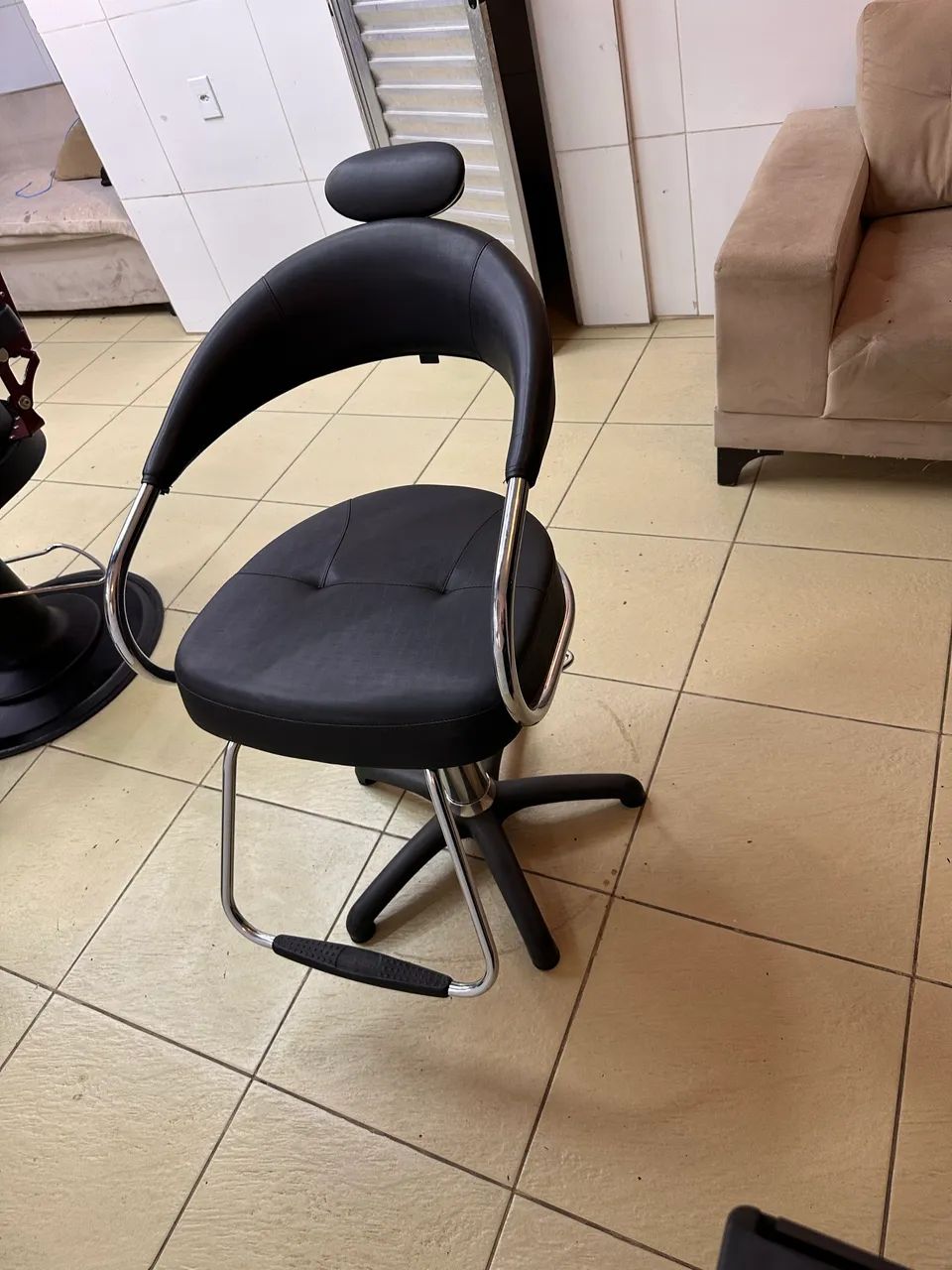 Cadeira de barbeiro 