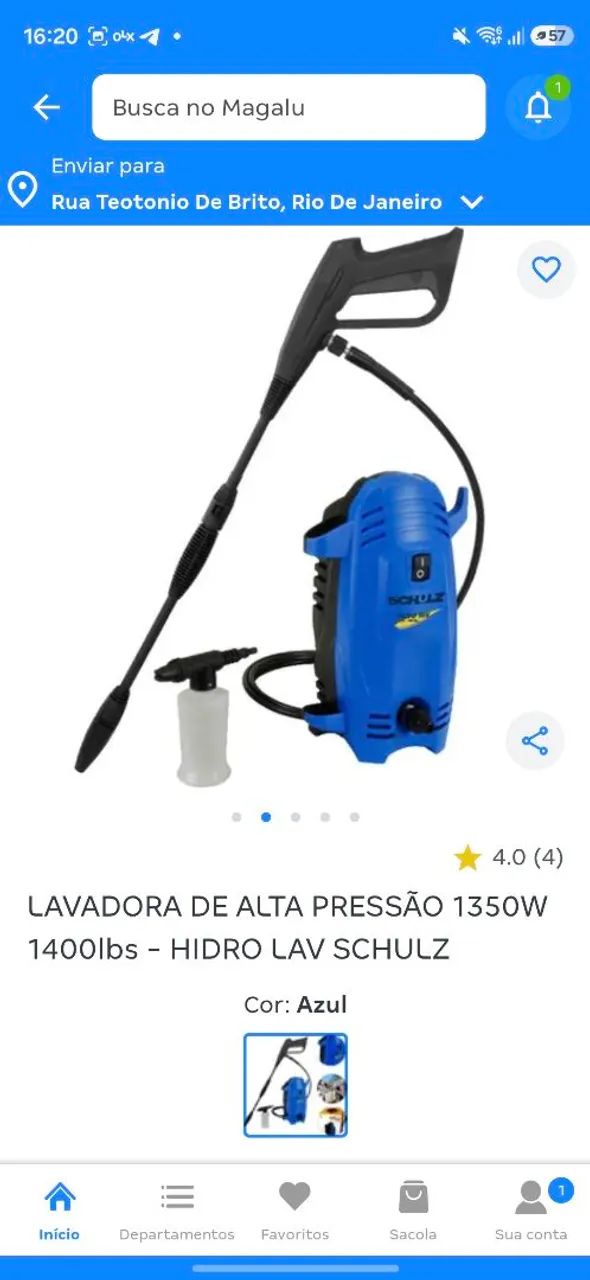 Lavadora de alta pressão - Foto 3