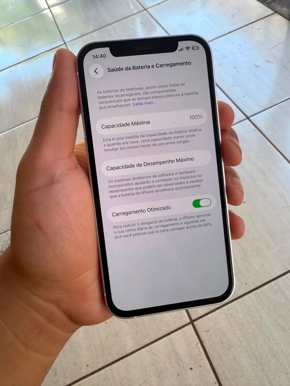 iPhone 12 128gb muito conservado  - Foto 3