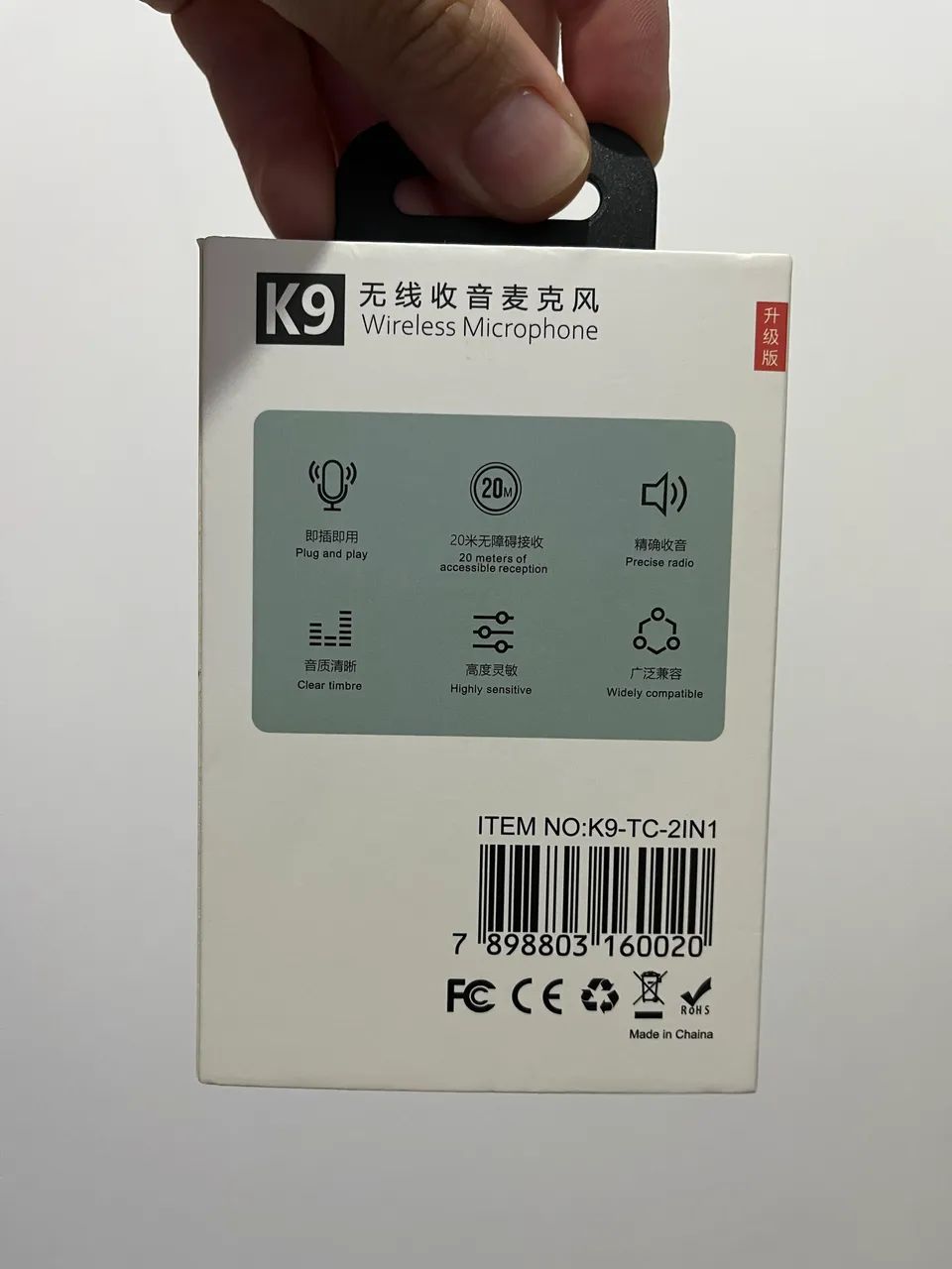 Microfone Lapela k9 - Foto 3