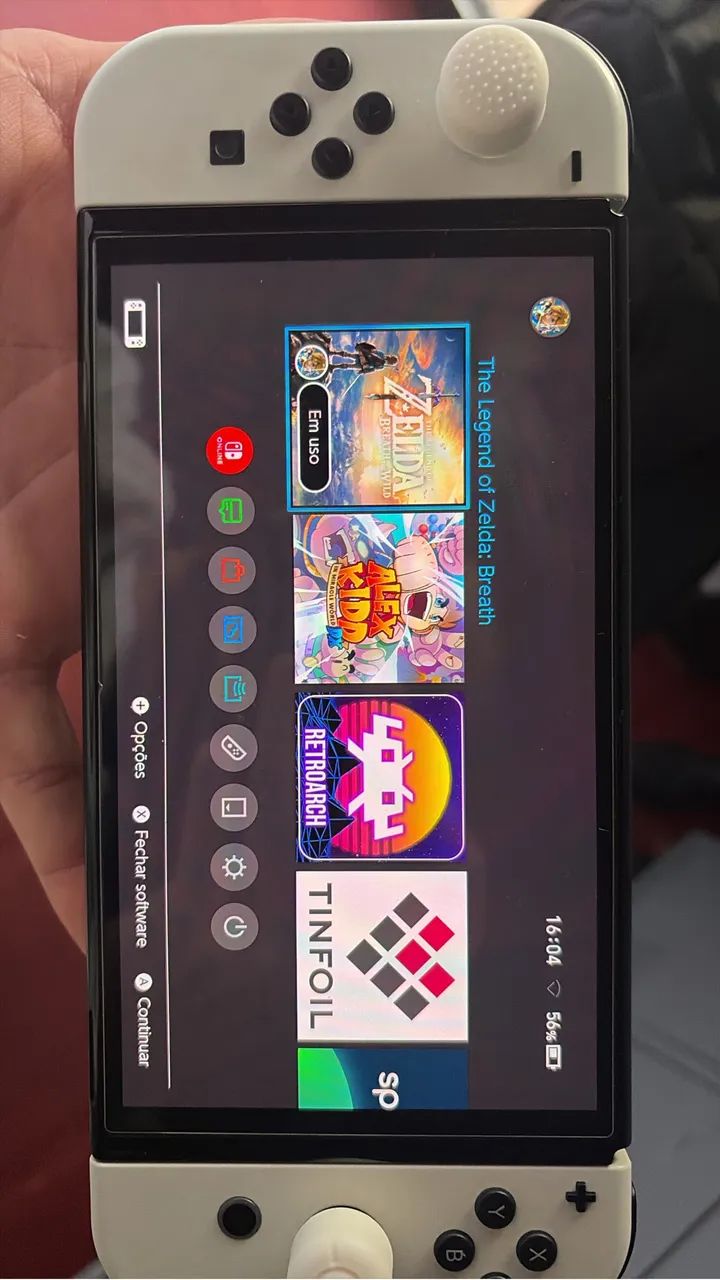 Nintendo Switch Oled Desbloq. 256gb - Foto 4