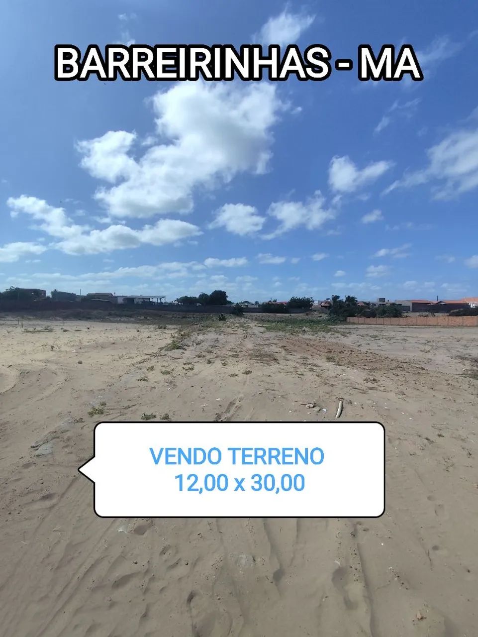 Vendo TERRENO em BARREIRINHAS-MA 