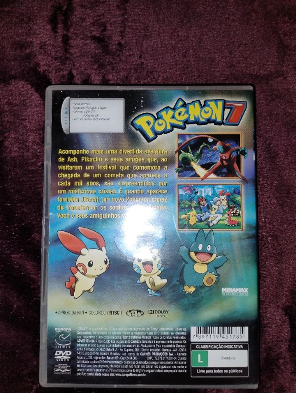 Filme POKÉMON ORIGINAL  - Foto 2