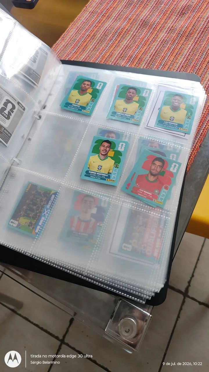 Vendo e troco figurinhas da copa do mundo 2026