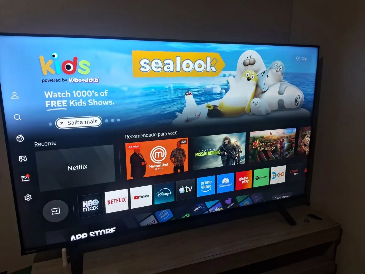 TV Toshiba 55 polegadas 4K Smart - Foto 2