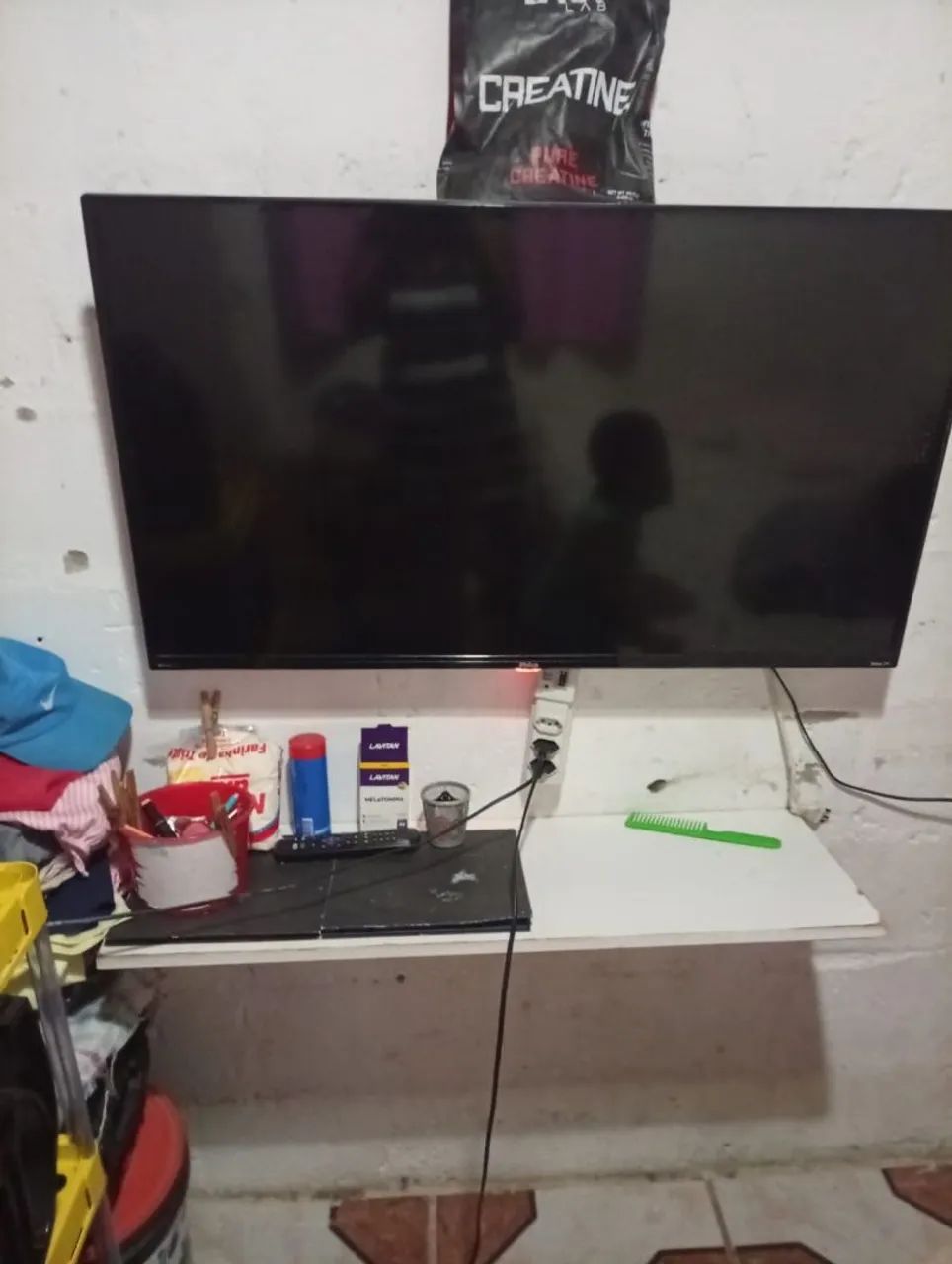 Tv smart 43 polegadas sistema operacional Roku  - Foto 4