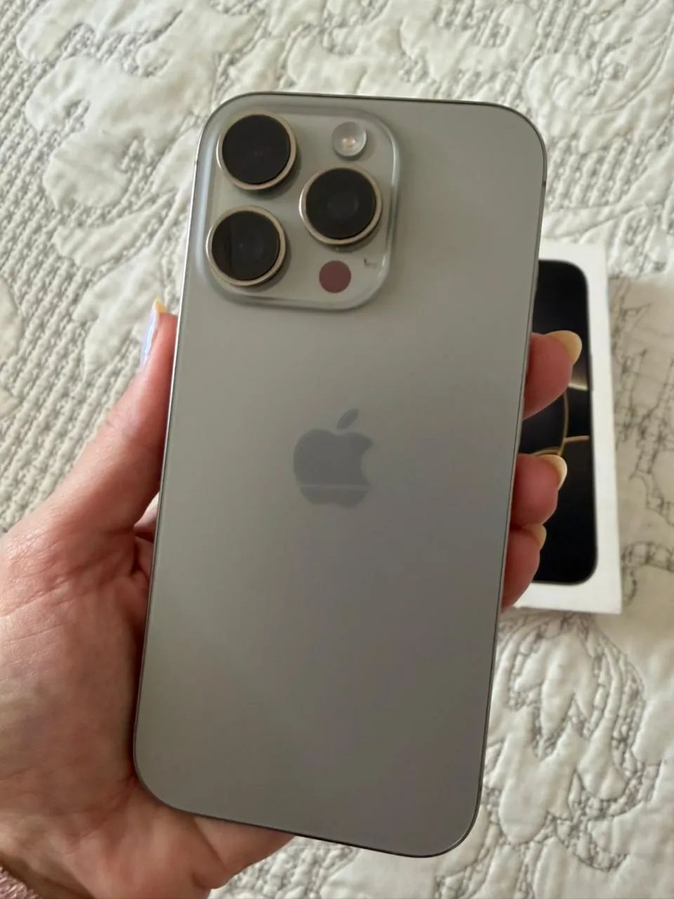 IPhone 16pro 512 com Apple care até dez  - Foto 2