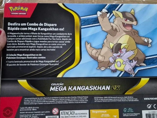 Jogo De Cartas - Pokémon - Mega Kangaskhan Ex - Copag 49 cartas - Foto 2