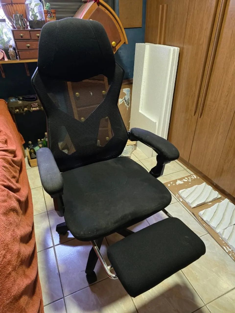 Cadeira ergonômica tela mesh
