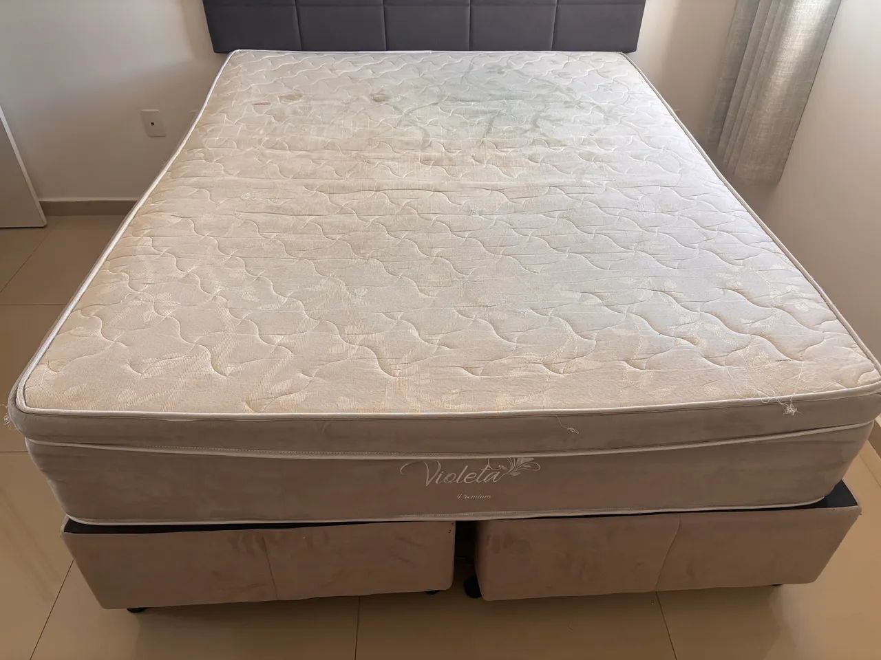 Cama box, molas, queen  - Foto 2