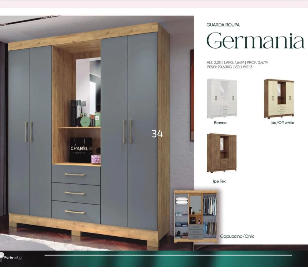 Guarda roupa Geermania - Foto 3
