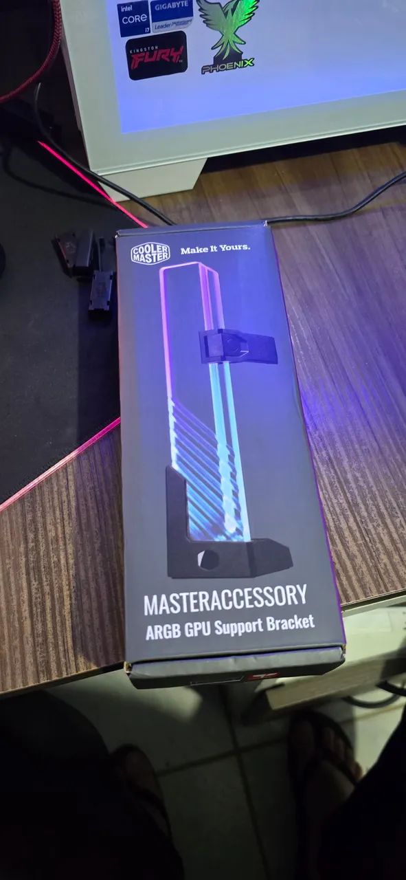 Suporte GPU Cooler Master ARGB